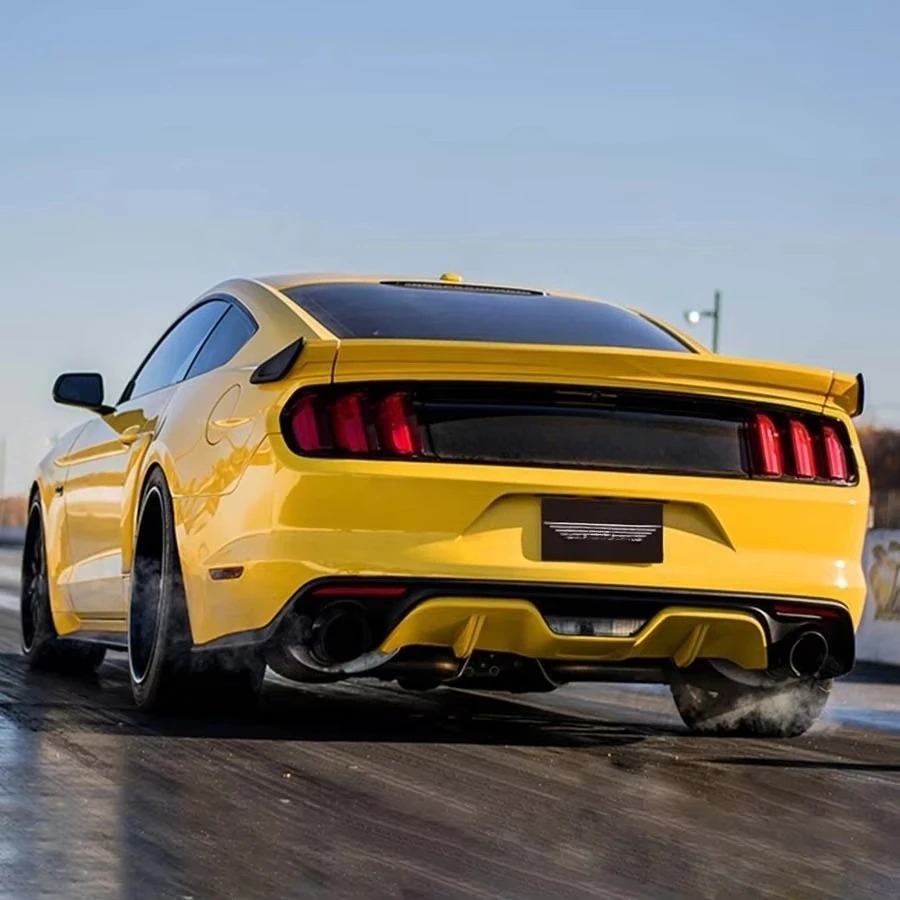 Carbon Fiber Rear Spoiler for  Mustang 2015-2023 Ducktail Deck Tail Wing Body Kits Accessories